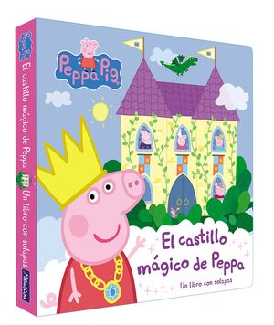 PEPPA PIG. LIBRO DE CARTON CON SOLAPAS - EL CASTILLO MAGICO DE PE