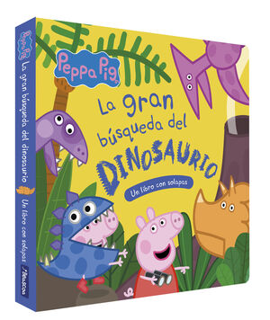 PEPPA PIG. LIBRO DE CARTON CON SOLAPAS - LA GRAN BUSQUEDA DEL DIN