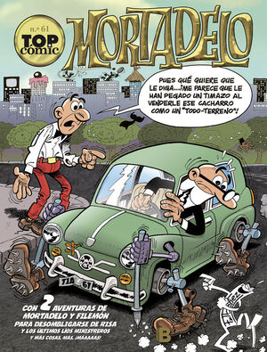 TOP COMIC MORTADELO 61 (LIB)