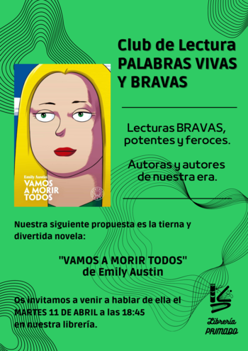 Club de Lectura PALABRAS VIVAS Y BRAVAS - Marzo